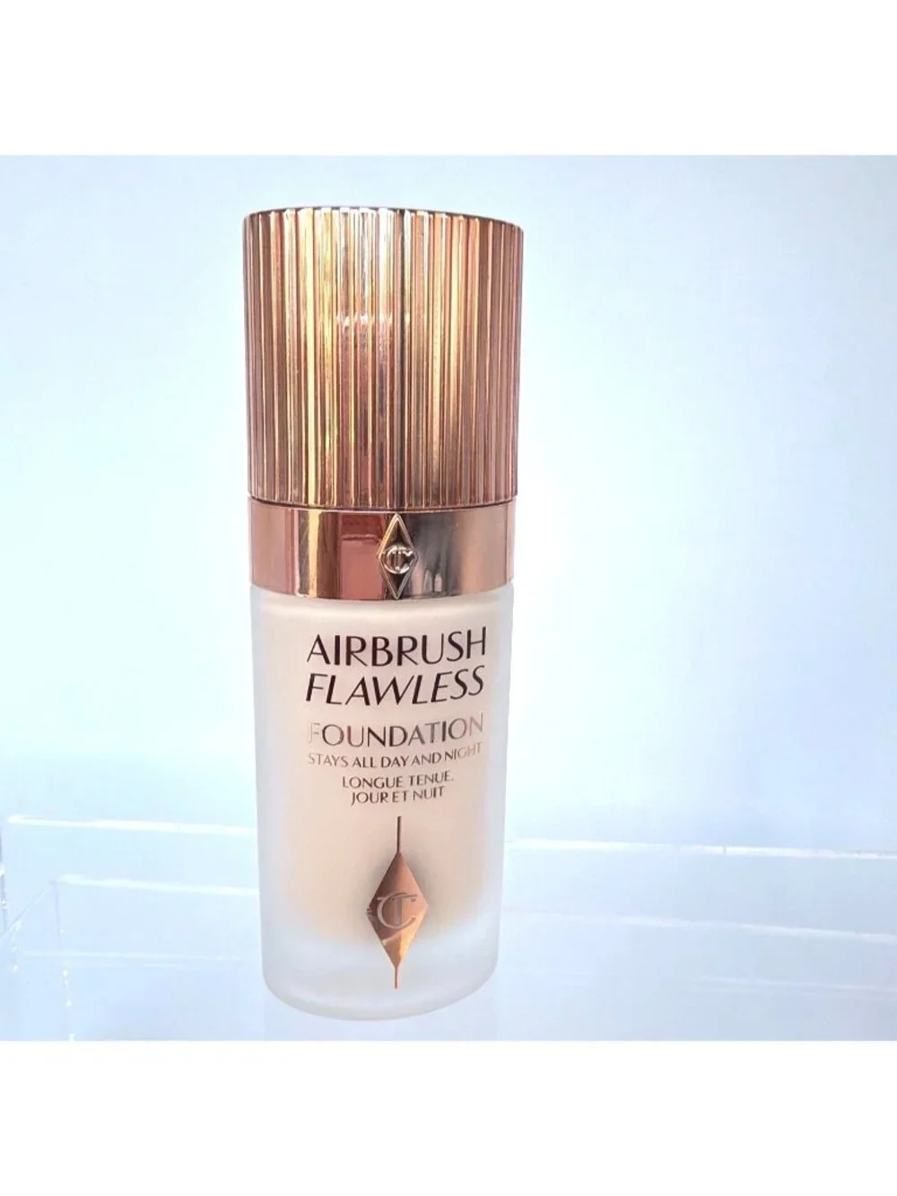 Charlotte Tilbury 4 Neutral Airbrush All Day Flawless Foundation 10 fl. oz
